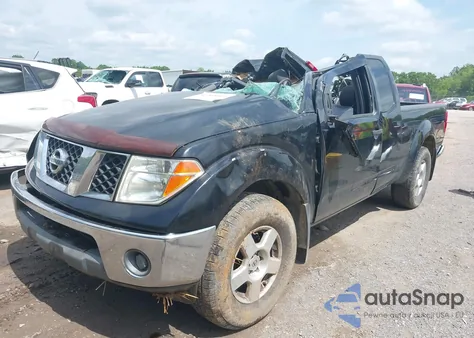 2006 Nissan Frontier Se из США, поврежденный, VIN 1N6AD06U36C440429